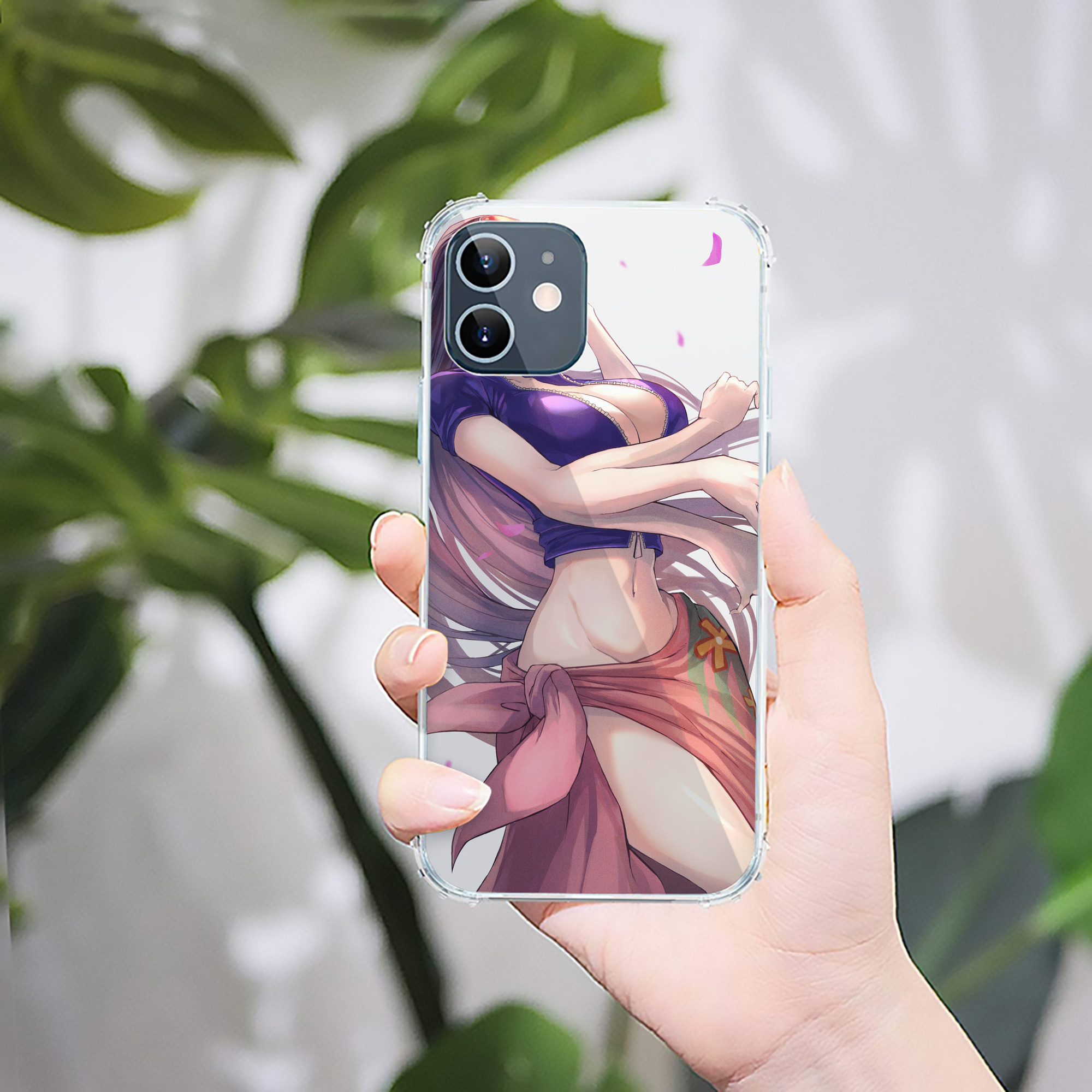 （画像用） ワンピース ONE PIECE 【iPhone 12シリーズ対応】透明スマホケース（クリアソフトケース）